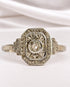 Bague Art-Déco Diamant "Solange" - Elliade Paris