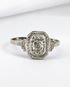 Bague Art-Déco Diamant "Solange" - Elliade Paris