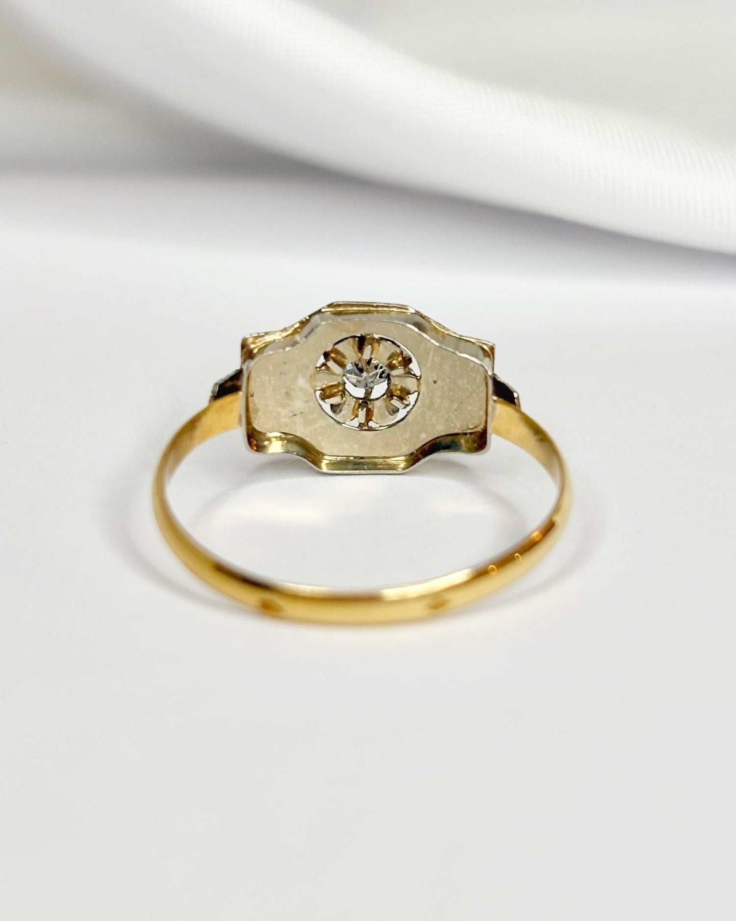 Bague Art - Déco Diamant "Soline" - Elliade Paris