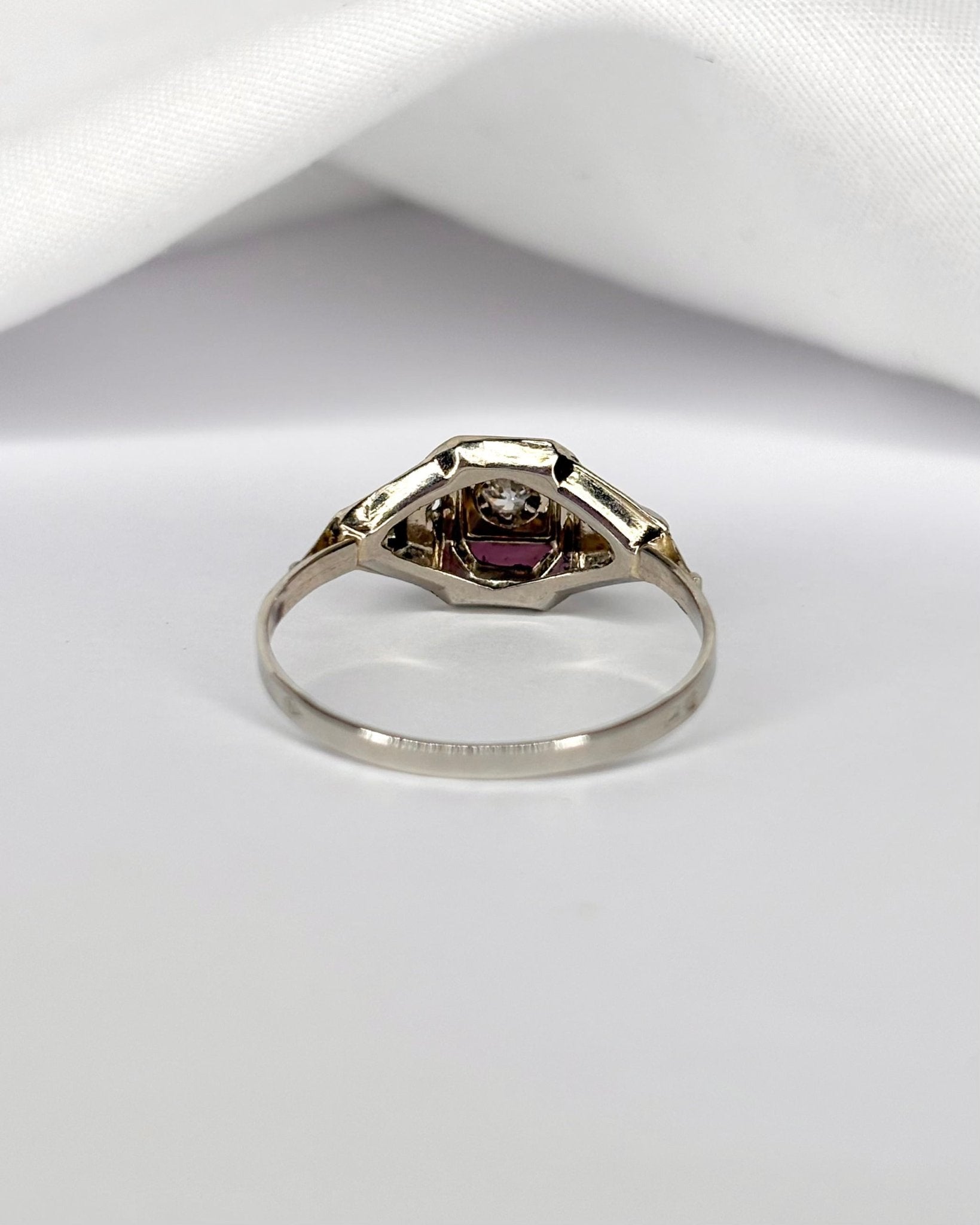 Bague Art Déco Diamant "Thylane" - Elliade Paris