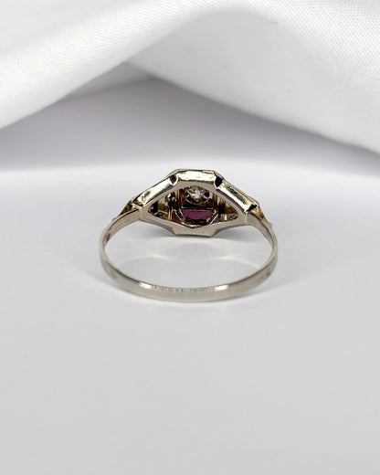 Bague Art Déco Diamant "Thylane" - Elliade Paris