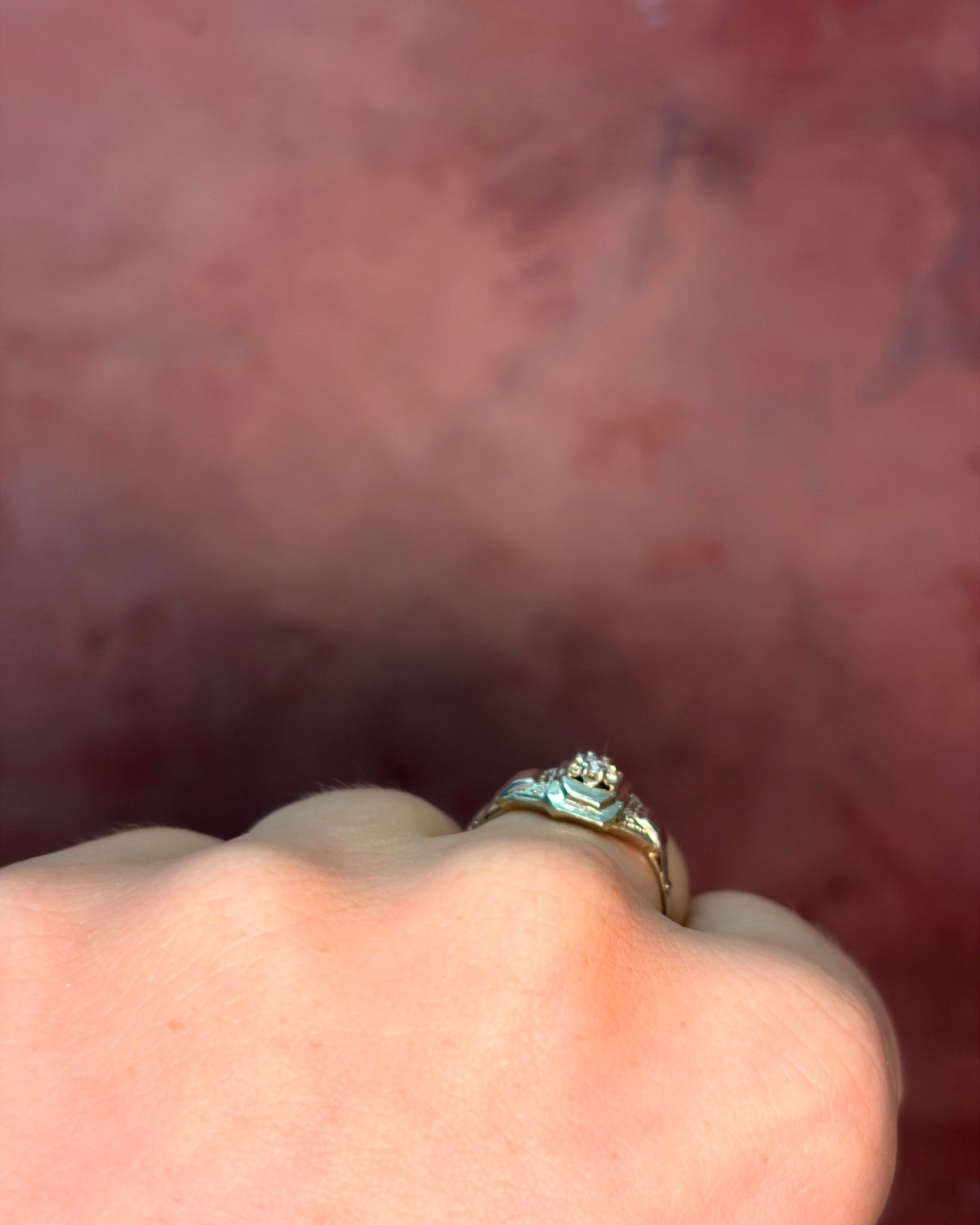 Bague Art Déco Diamant "Thylane" - Elliade Paris