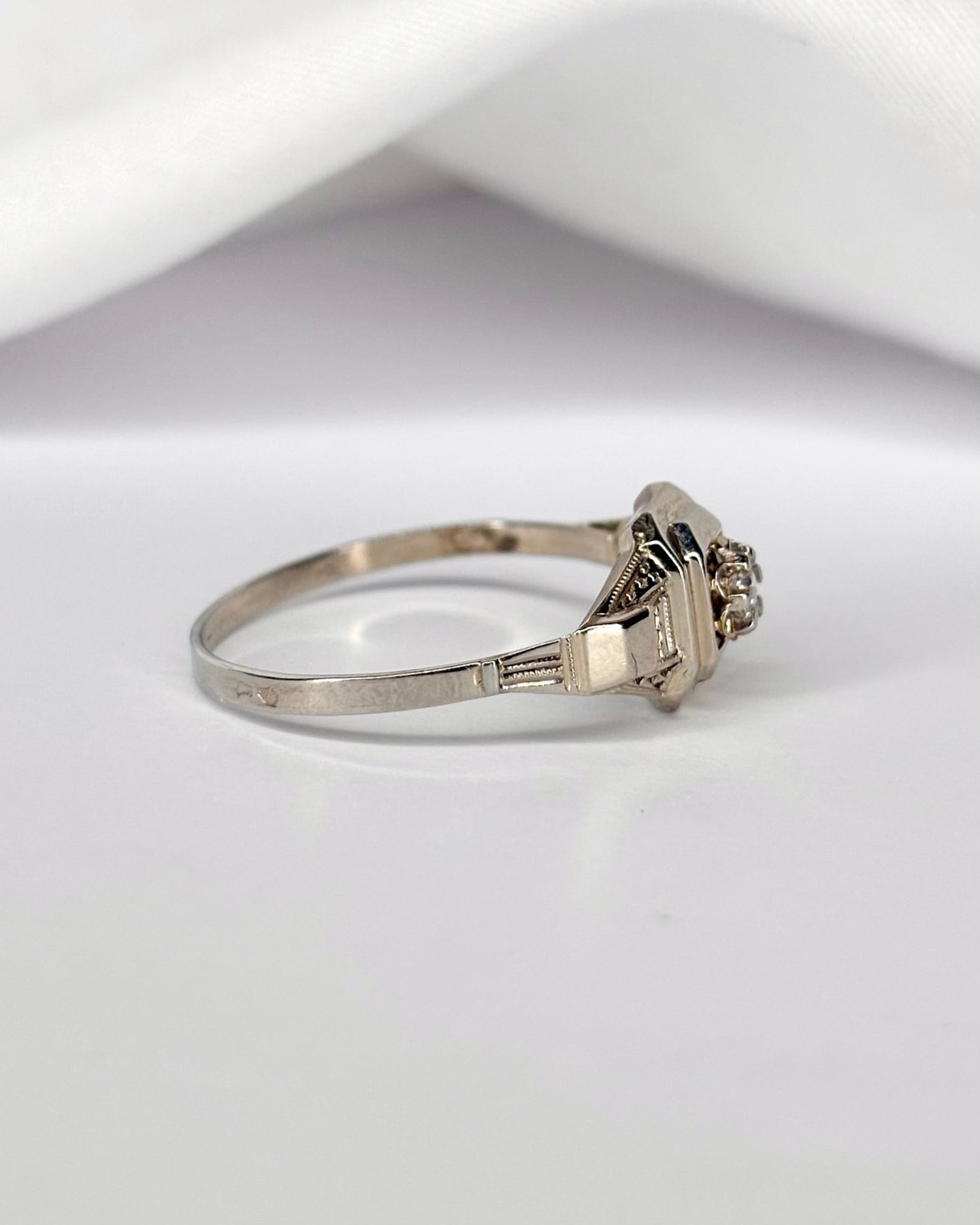 Bague Art Déco Diamant "Thylane" - Elliade Paris