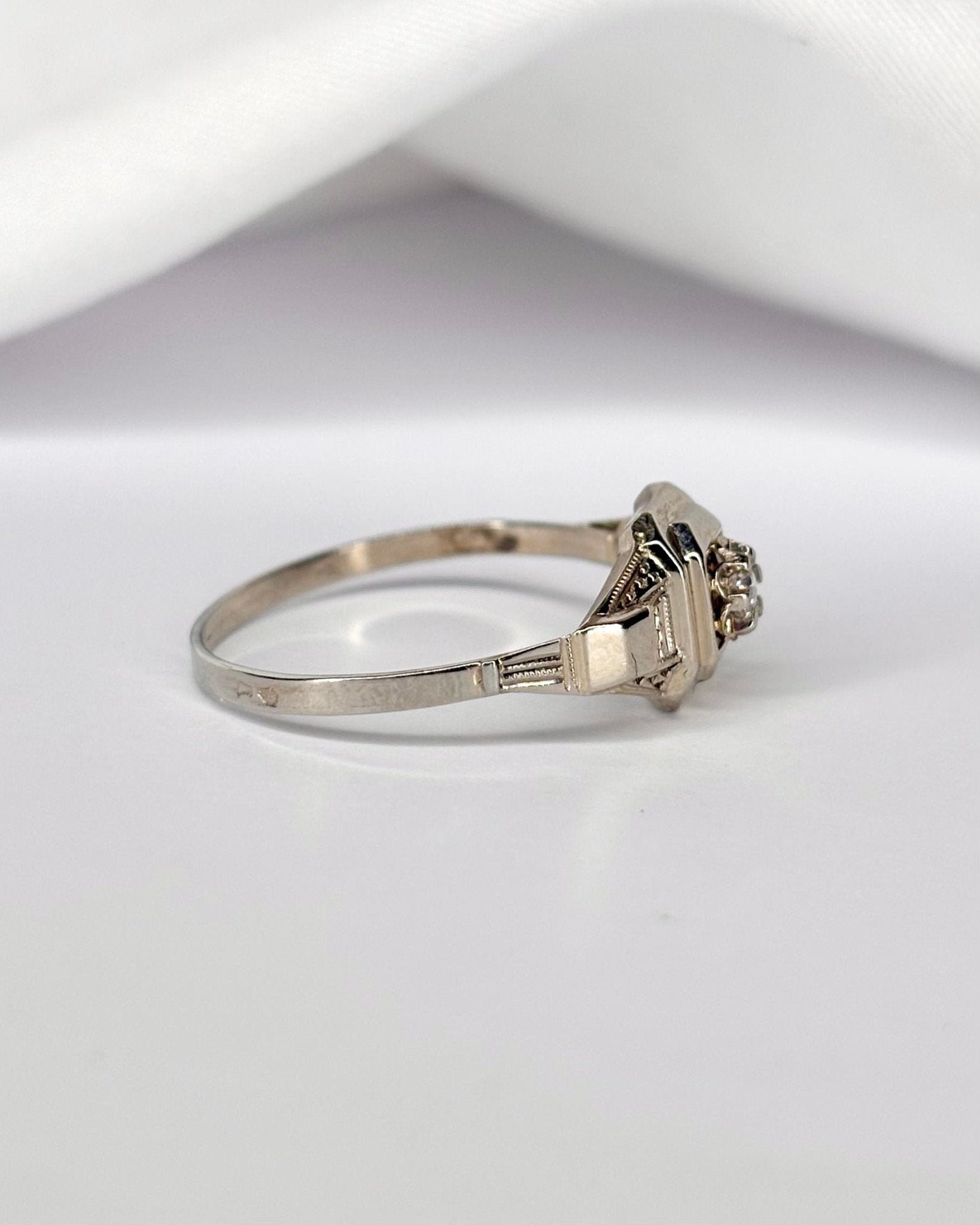 Bague Art Déco Diamant "Thylane" - Elliade Paris