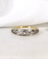 Bague Art Déco Diamants 0.14 carat "Martha" - Elliade Paris