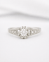 Bague Art-Déco Diamants 0.23 carat "Hervé" - Elliade Paris