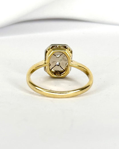 Bague Art-Déco Diamants 0.24 carat "Marie" - Elliade Paris
