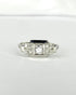 Bague Art - Déco Diamants 0.26 carat "Esmée" - Elliade Paris