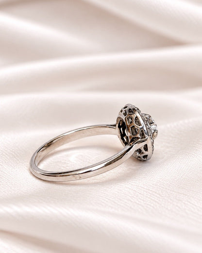 Bague Art-Déco Diamants 0.26 carat "Lizéa" - Elliade Paris