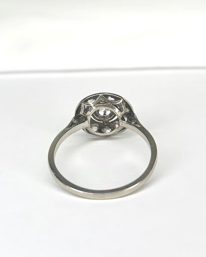 Bague Art - Déco Diamants 0.29 carat "Mylèna" - Elliade Paris