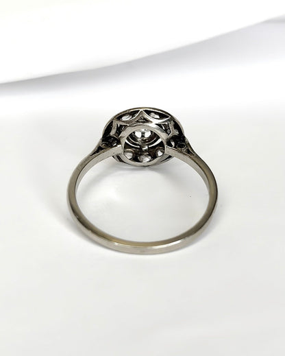 Bague Art-Déco Diamants 0.29 carat "Mylèna" - Elliade Paris