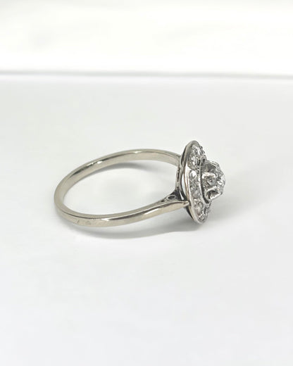 Bague Art - Déco Diamants 0.29 carat "Mylèna" - Elliade Paris
