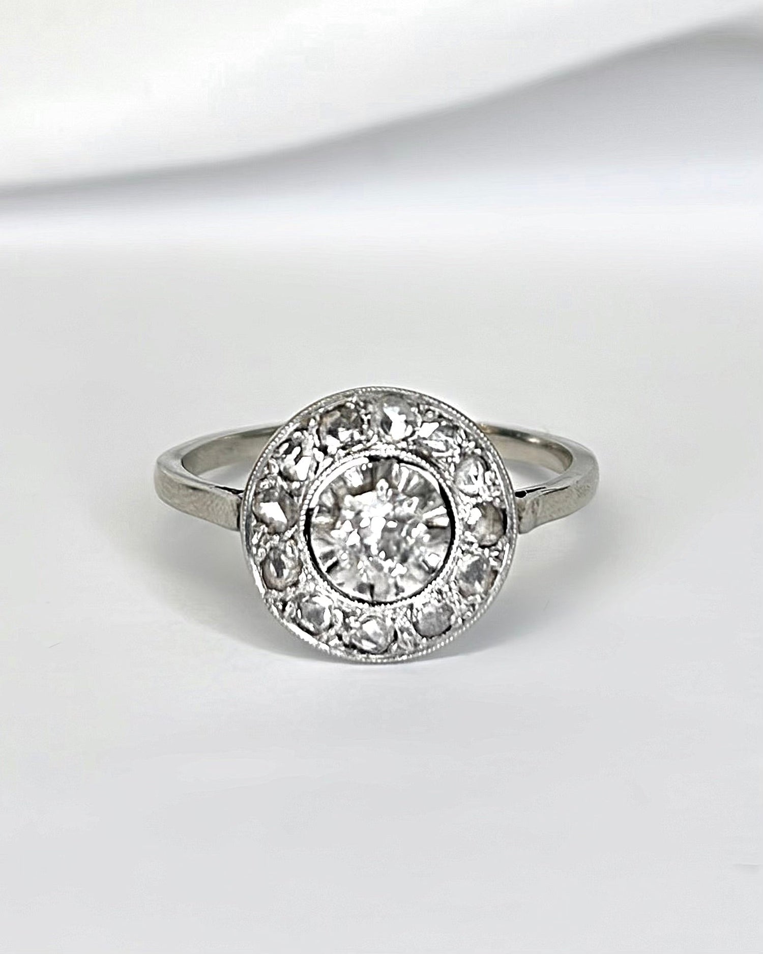 Bague Art-Déco Diamants 0.29 carat "Mylèna" - Elliade Paris