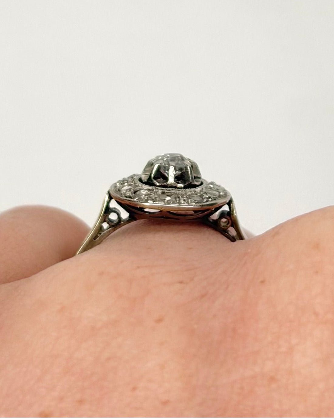 Bague Art - Déco Diamants 0.29 carat "Mylèna" - Elliade Paris
