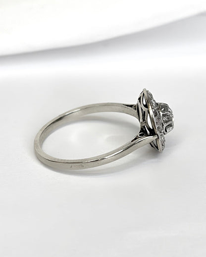 Bague Art-Déco Diamants 0.29 carat "Mylèna" - Elliade Paris