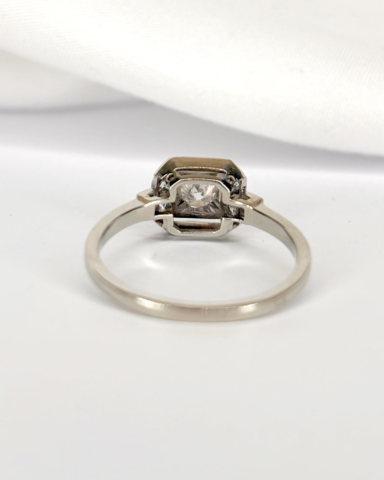 Bague Art Déco Diamants 0.30 carat "Juliana" - Elliade Paris