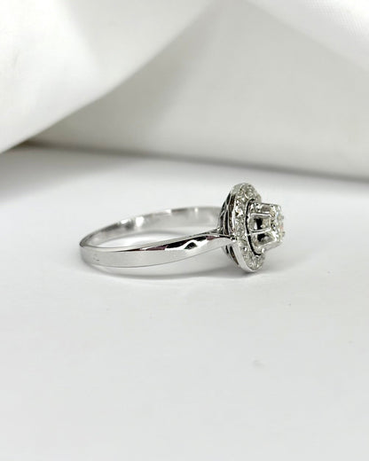 Bague Art Déco Diamants 0.36 carat &quot;Violaine&quot; - Elliade Paris