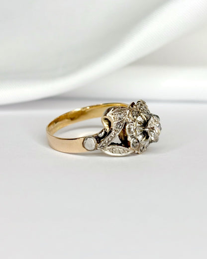 Bague Art Déco Diamants 0.37 carat "Apolline" - Elliade Paris