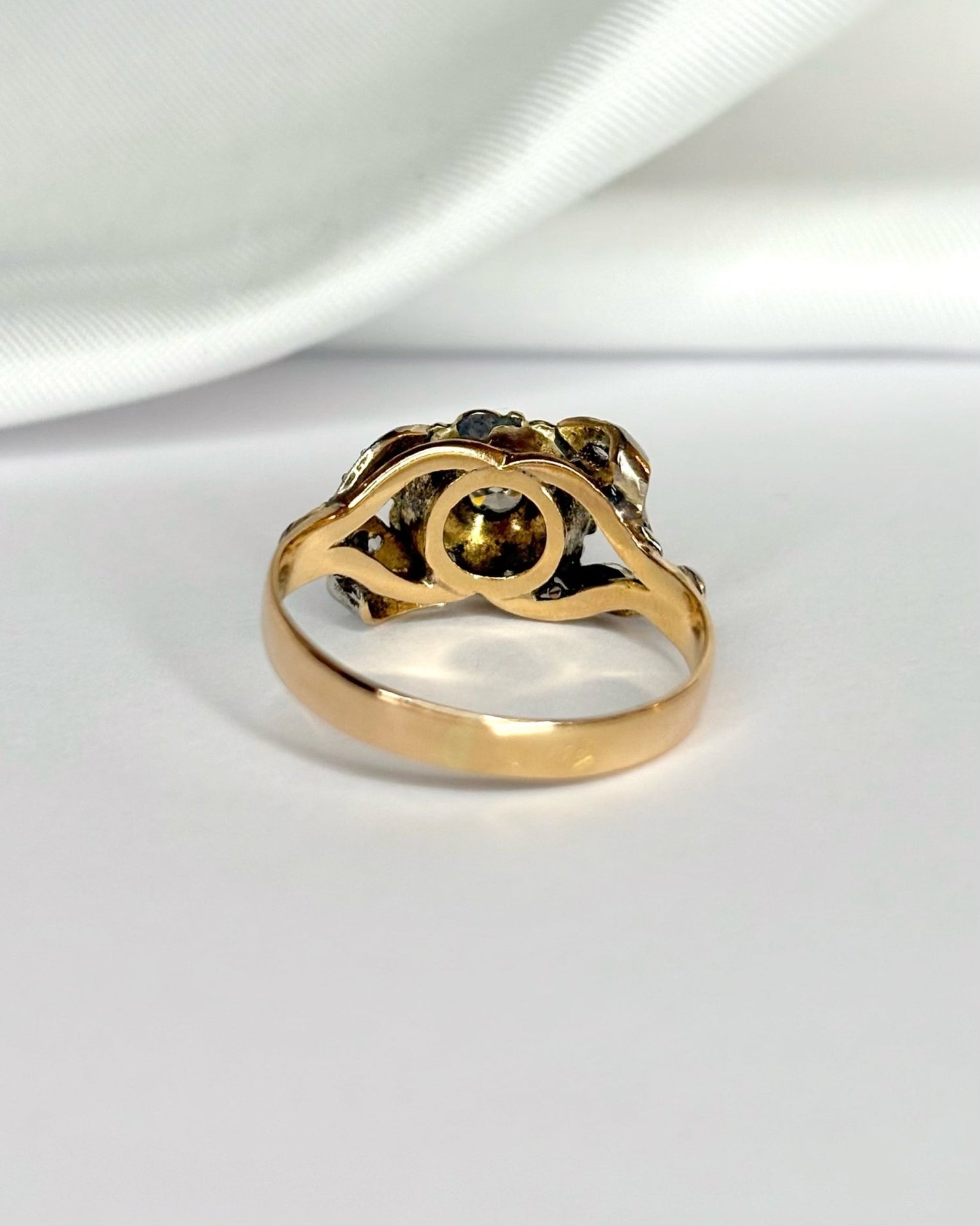 Bague Art Déco Diamants 0.37 carat "Apolline" - Elliade Paris