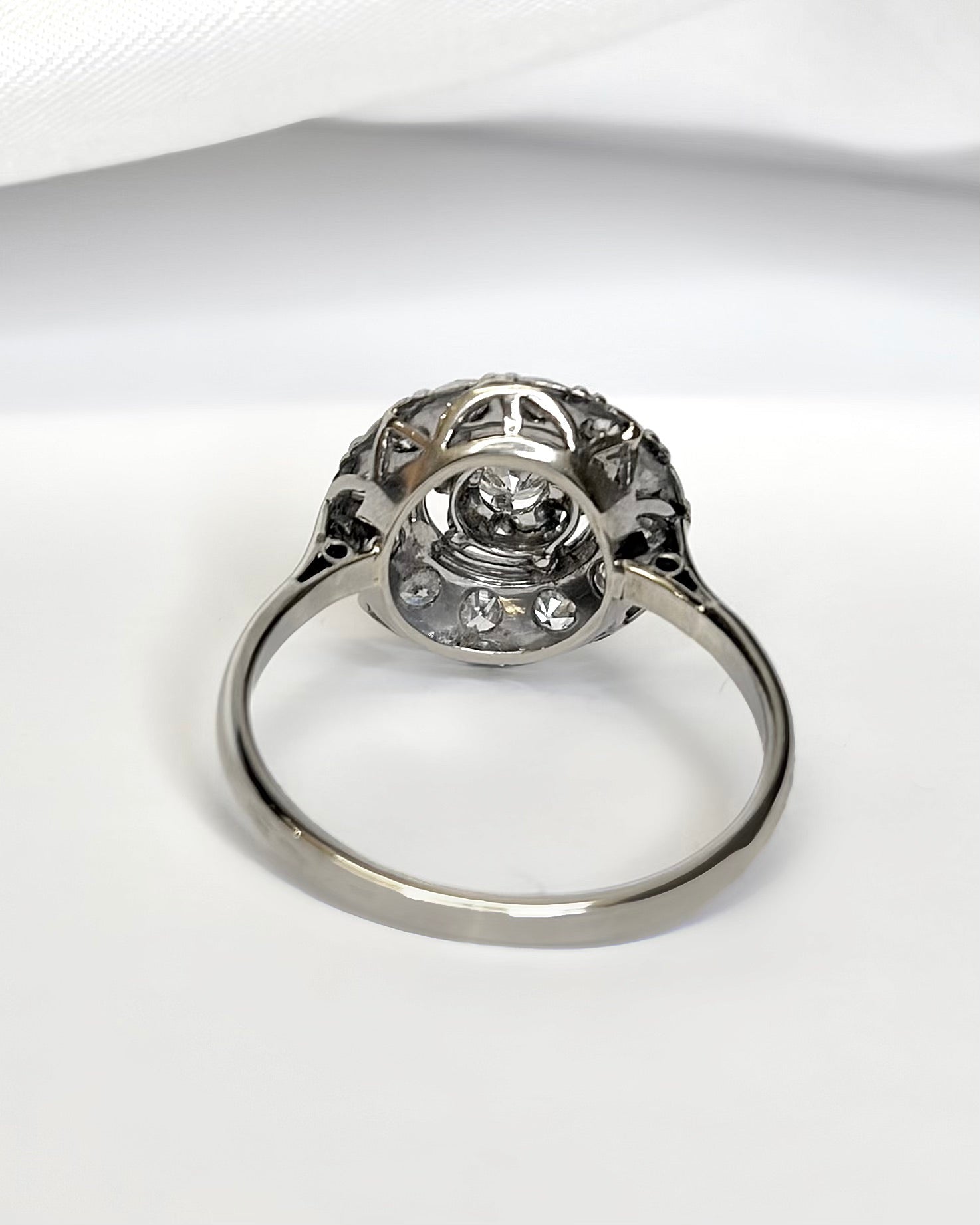 Bague Art-Déco Diamants 0.39 carat "Carla" - Elliade Paris