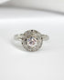 Bague Art - Déco Diamants 0.44 carat "Léna" - Elliade Paris