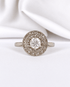 Bague Art-Déco Diamants 0.44 carat "Léna" - Elliade Paris