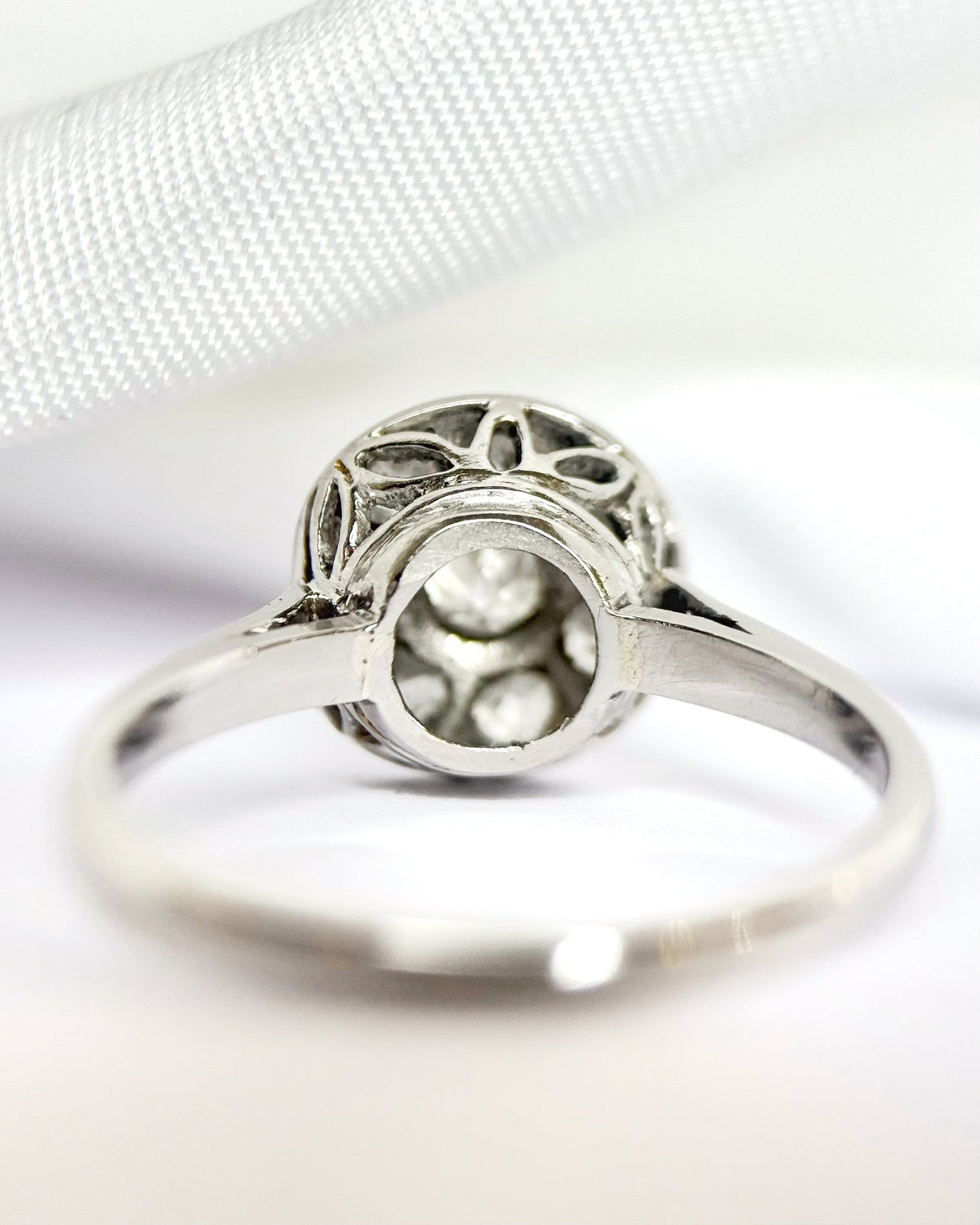 Bague Art-déco Diamants 0.46 carat "Farah" - Elliade Paris