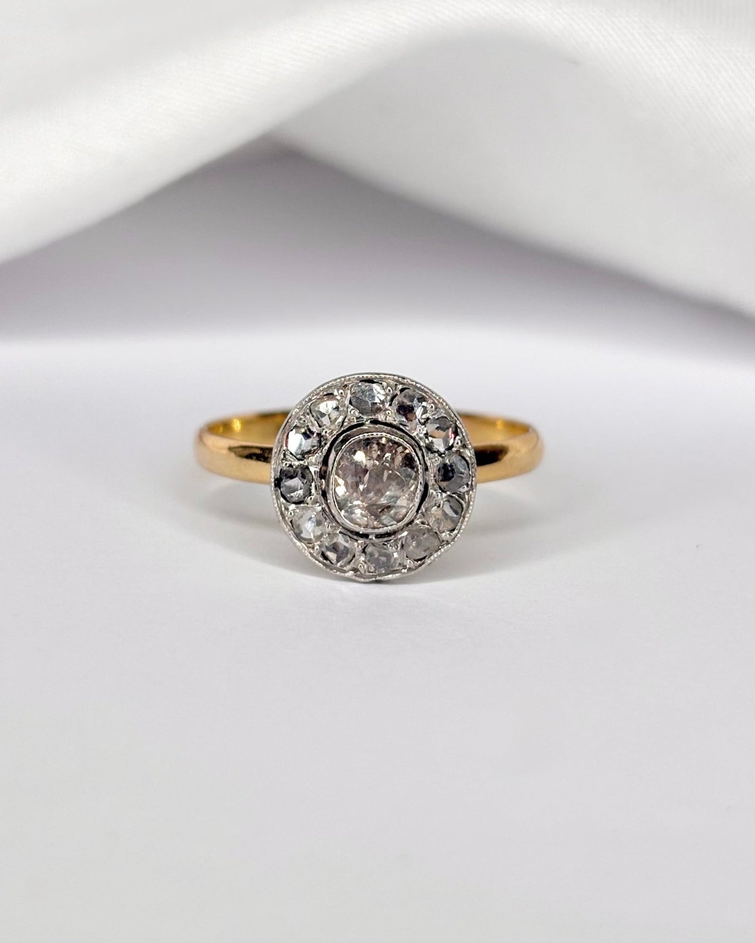 Bague Art Déco Diamants 0.52 carat "Calvi" - Elliade Paris