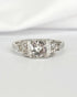 Bague Art - Déco Diamants 0.53 carat "Sarah" - Elliade Paris