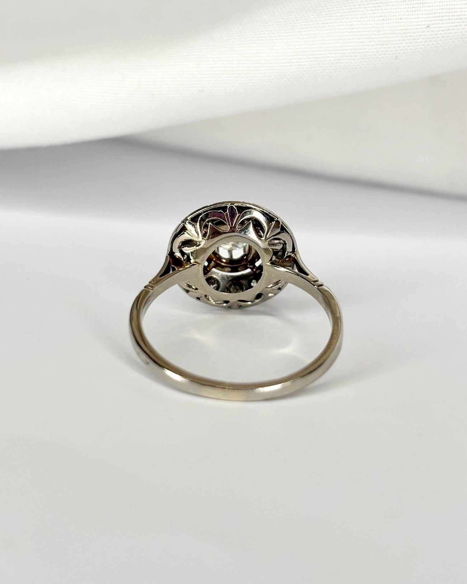 Bague Art Déco Diamants 0.54 carat 3g "Conny" - Elliade Paris