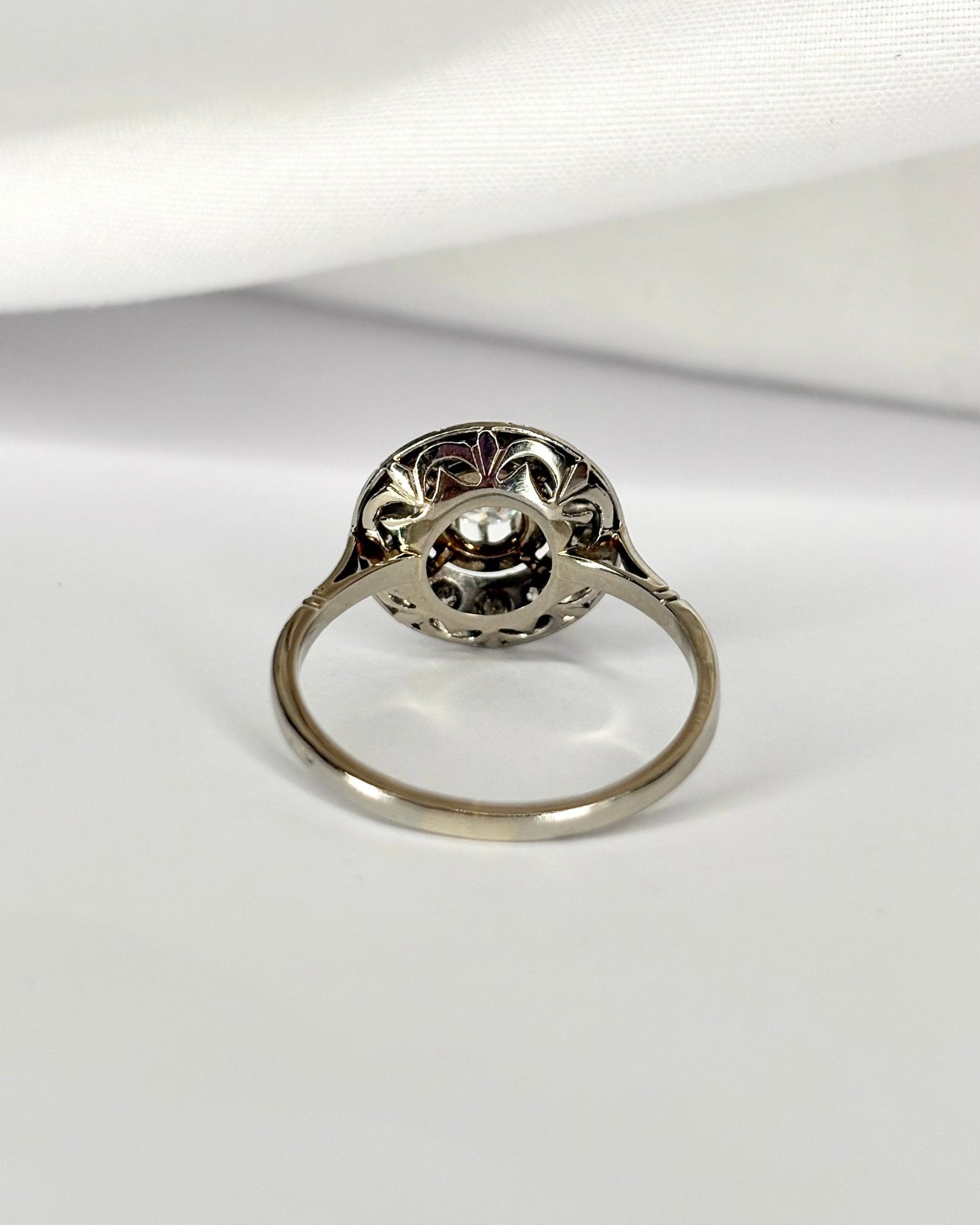 Bague Art Déco Diamants 0.54 carat 3g "Conny" - Elliade Paris