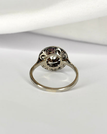 Bague Art Déco Diamants 0.54 carat 3g "Conny" - Elliade Paris