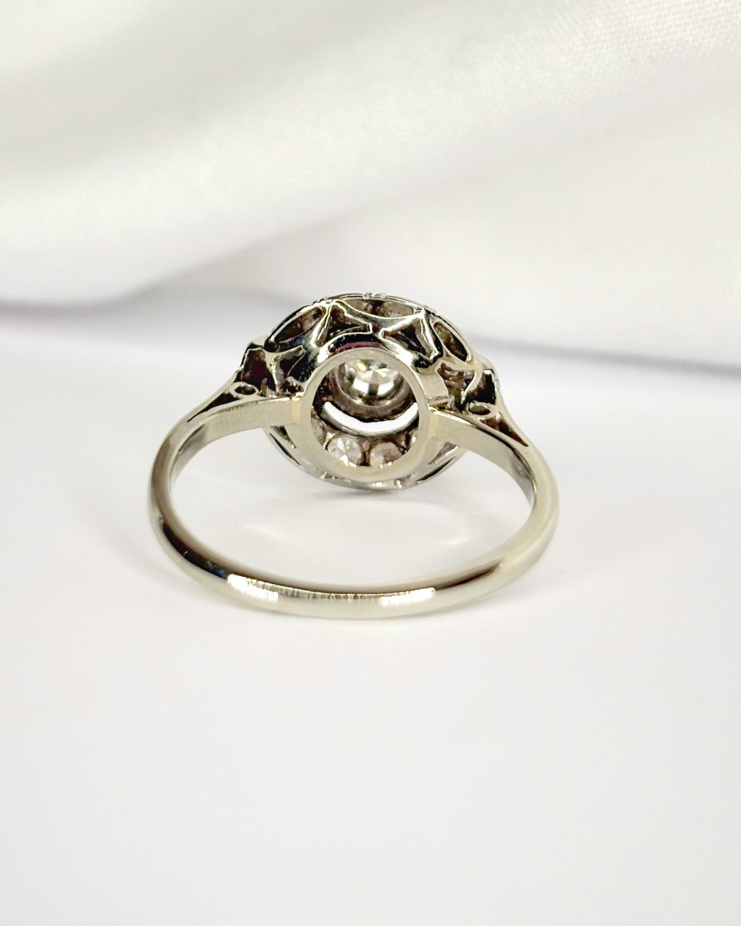 Bague Art-Déco Diamants 0.57 carat "Joshua" - Elliade Paris