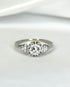 Bague Art - Déco Diamants 0.60 carat "Laurie" - Elliade Paris