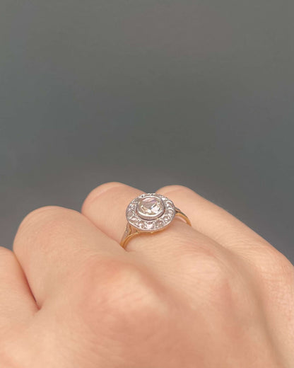 Bague Art - Déco Diamants 0.61 carat &quot;Timéa&quot; - Elliade Paris