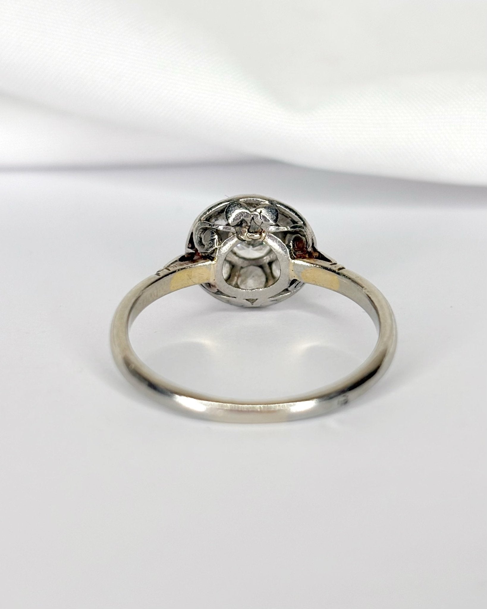 Bague Art - Déco Diamants 0.76 carat "Ginevra" - Elliade Paris