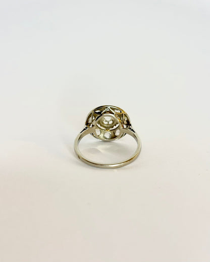 Bague Art - Déco Diamants 0.80 ct &quot;Yélina&quot; - Elliade Paris