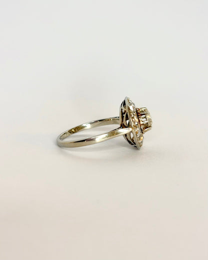 Bague Art - Déco Diamants 0.80 ct &quot;Yélina&quot; - Elliade Paris