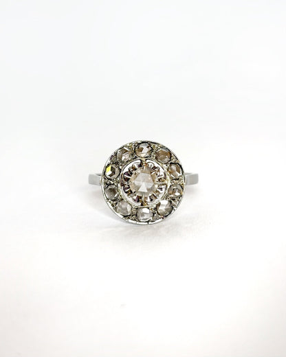 Bague Art - Déco Diamants 0.80 ct &quot;Yélina&quot; - Elliade Paris