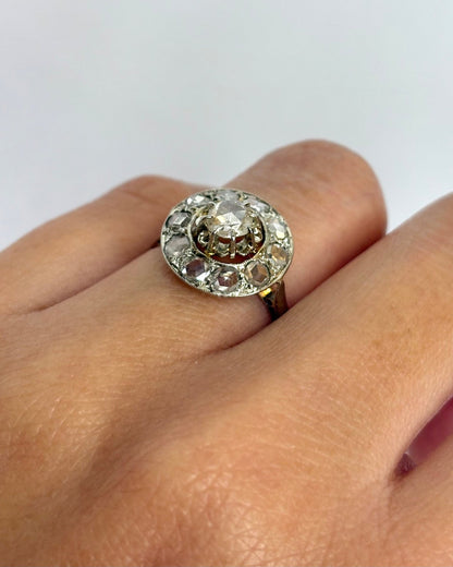 Bague Art - Déco Diamants 0.80 ct &quot;Yélina&quot; - Elliade Paris