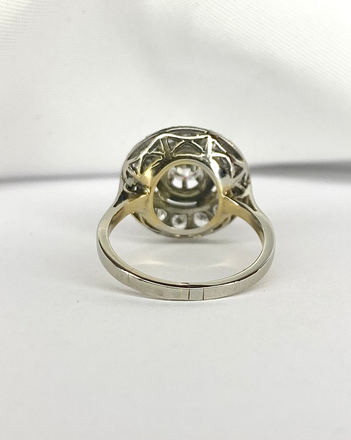 Bague Art Déco Diamants 0.81 carat "Nolween" - Elliade Paris