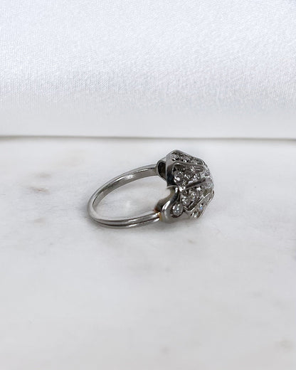 Bague Art Déco Diamants 0,83 carat &quot;Dolci&quot; - Elliade Paris
