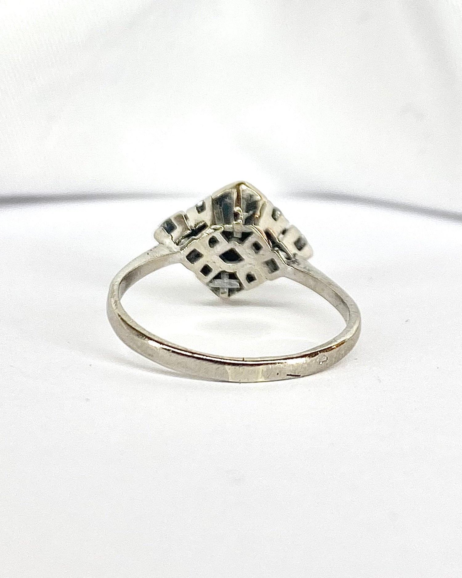 Bague Art - Déco Diamants 0.87 carat "Alina" - Elliade Paris