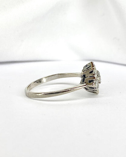 Bague Art - Déco Diamants 0.87 carat "Alina" - Elliade Paris