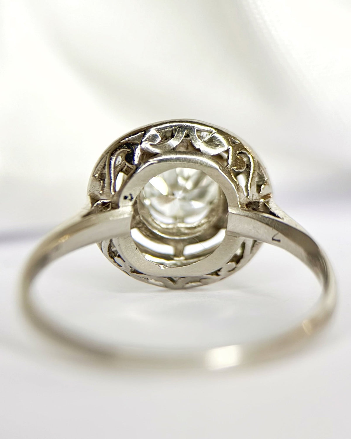 Bague Art-Déco Diamants 1.02 carat "Adeline" - Elliade Paris