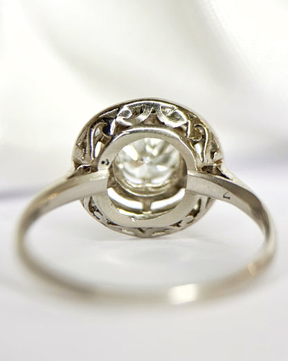 Bague Art-Déco Diamants 1.02 carat "Adeline" - Elliade Paris