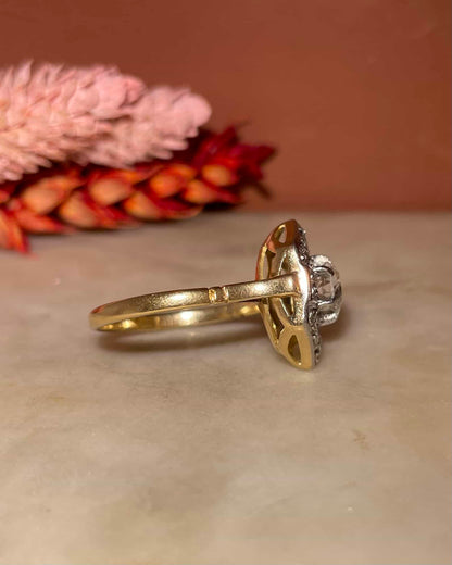 Bague Art - déco Diamants 1.10 carat &quot;Fidji&quot; - Elliade Paris