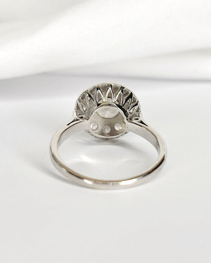 Bague Art - Déco Diamants 1.28 carat "Molly" - Elliade Paris