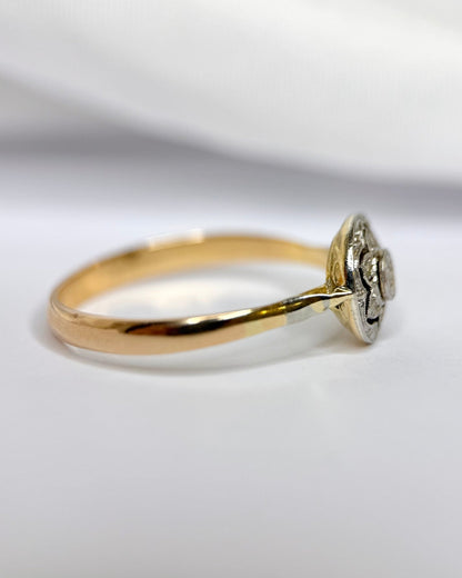 Bague Art-Déco Diamants "Abigael" - Elliade Paris