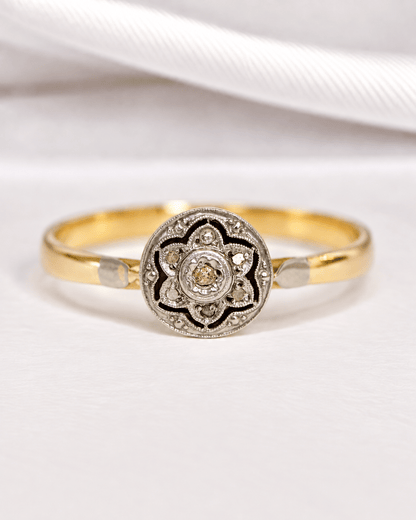 Bague Art-Déco Diamants "Abigael" - Elliade Paris